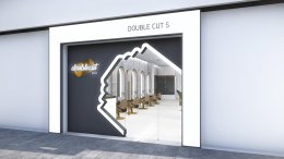 Design, manufacture and installation of stores: Double Cut Shop, Ban Kluai Sai Noi, Nonthaburi.